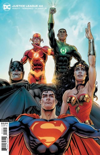 JUSTICE LEAGUE #44 (2018 SERIES) NICOLA SCOTT VARIANT