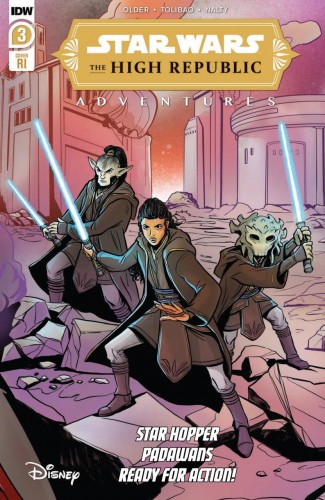 STAR WARS HIGH REPUBLIC ADVENTURES #3 YAEL NATH 1 IN 10 INCENTIVE VARIANT