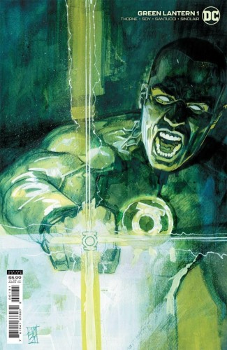 GREEN LANTERN #1 (2021 SERIES) ALEX MALEEV 1 IN 25 CARD STOCK VARIANT