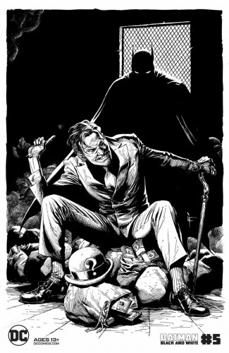 BATMAN BLACK AND WHITE #5 (2020 SERIES) GARY FRANK THE RIDDLER VARIANT