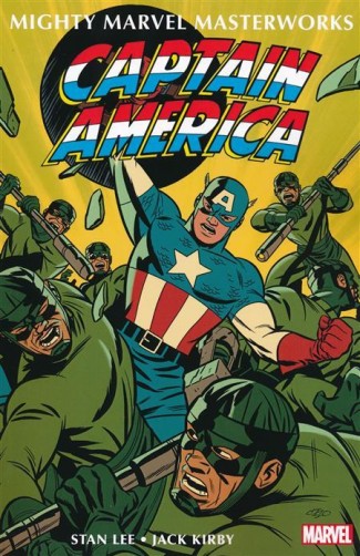 MIGHTY MARVEL MASTERWORKS CAPTAIN AMERICA VOLUME 1 THE SENTINEL OF LIBERTY GRAPHIC NOVEL CHO COVER