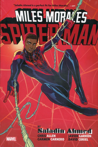 MILES MORALES SPIDER-MAN BY SALADIN AHMED OMNIBUS HARDCOVER ERNANDA SOUZA COVER