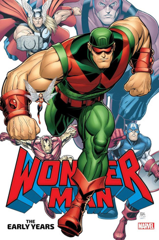 WONDER MAN THE EARLY YEARS OMNIBUS HARDCOVER ARTHUR ADAMS COVER