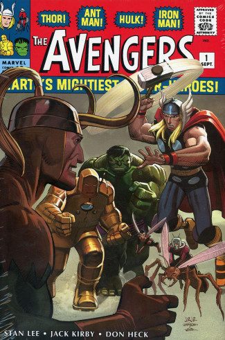 AVENGERS OMNIBUS VOLUME 1 HARDCOVER JOHN ROMITA JR COVER
