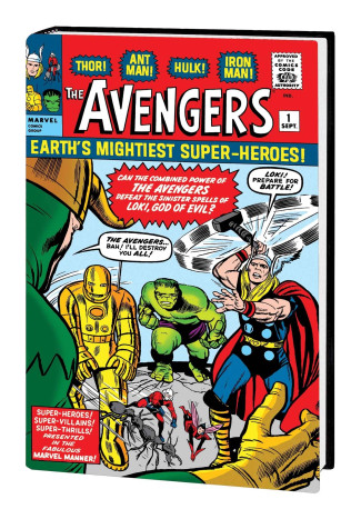 AVENGERS OMNIBUS VOLUME 1 HARDCOVER JACK KIRBY DM VARIANT COVER