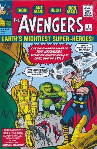 AVENGERS OMNIBUS VOLUME 1 HARDCOVER JACK KIRBY DM VARIANT COVER