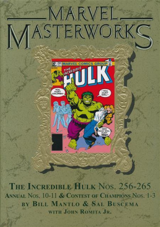MARVEL MASTERWORKS INCREDIBLE HULK VOLUME 17 DM VARIANT #346 EDITION HARDCOVER
