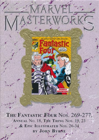 MARVEL MASTERWORKS FANTASTIC FOUR VOLUME 25 DM VARIANT #347 EDITION HARDCOVER
