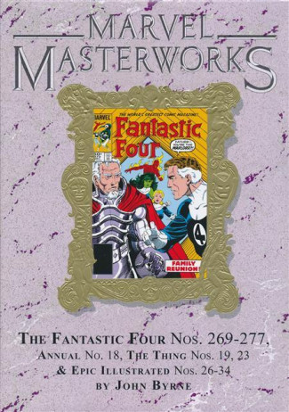 MARVEL MASTERWORKS FANTASTIC FOUR VOLUME 25 HARDCOVER DM VARIANT #347 EDITION
