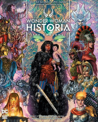 WONDER WOMAN HISTORIA THE AMAZONS HARDCOVER DIRECT MARKET VARIANT