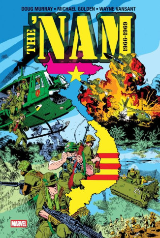 THE NAM 1966-1969 OMNIBUS HARDCOVER MICHAEL GOLDEN COVER