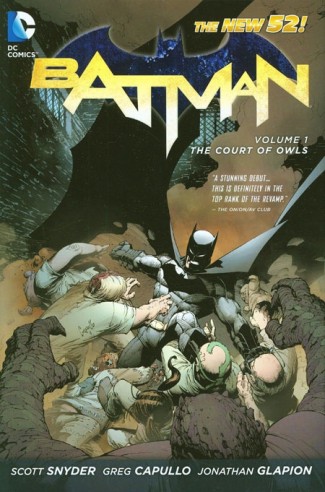 BATMAN VOLUME 1 THE COURT OF OWLS HARDCOVER