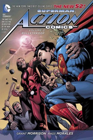 SUPERMAN ACTION COMICS VOLUME 2 BULLETPROOF HARDCOVER