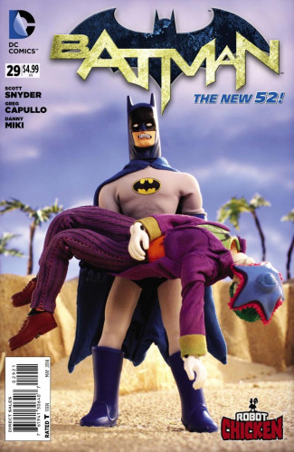 BATMAN #29 (2011 SERIES) ROBOT CHICKEN 1 IN 25 INCENTIVE VARIANT
