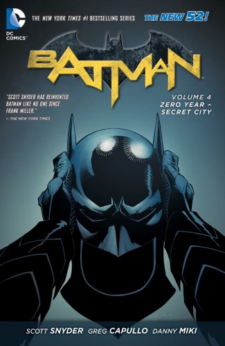 BATMAN VOLUME 4 ZERO YEAR SECRET CITY HARDCOVER