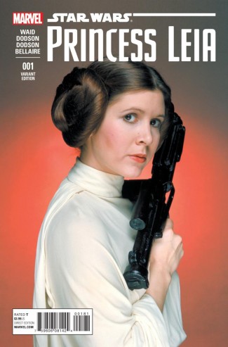 PRINCESS LEIA #1 CASSASY 1 IN 15 MOVIE INCENTIVE VARIANT COVER