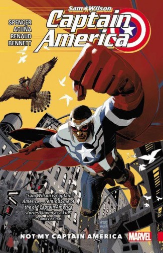CAPTAIN AMERICA SAM WILSON VOLUME 1 NOT MY CAPTAIN AMERICA GRAPHIC NOVEL