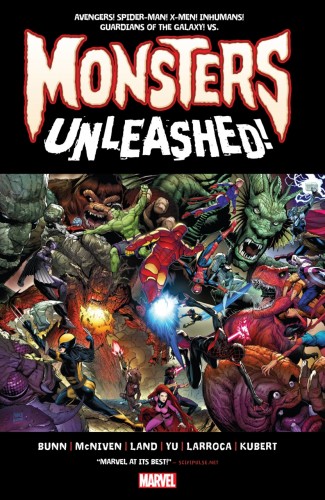 MONSTERS UNLEASHED MONSTER SIZE HARDCOVER