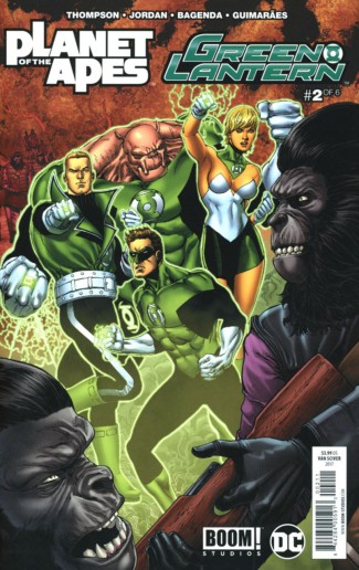 PLANET OF THE APES GREEN LANTERN #2