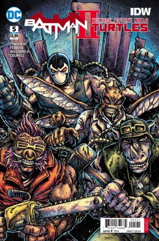 BATMAN TEENAGE MUTANT NINJA TURTLES II #5 VARIANT