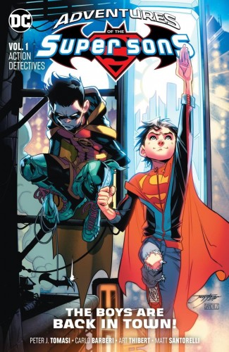 ADVENTURES OF THE SUPER SONS VOLUME 1 ACTION DETECTIVE GRAPHIC NOVEL