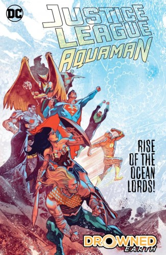 JUSTICE LEAGUE AQUAMAN DROWNED EARTH HARDCOVER