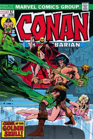 CONAN THE BARBARIAN THE ORIGINAL MARVEL YEARS OMNIBUS VOLUME 2 DM VARIANT HARDCOVER