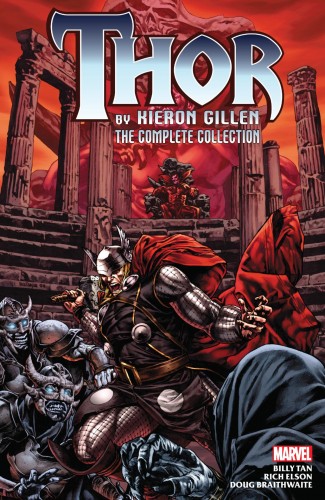 THOR BY KIERON GILLEN THE COMPLETE COLLECTION GRAPHIC NOVEL NOTE: SKEWED BACK PAGES