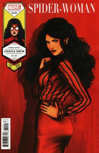 SPIDER-WOMAN #10 (2020 SERIES) BARTEL SPIDER-WOMAN WOMENS HISTORY MONTH VARIANT