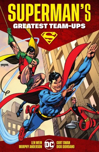 SUPERMANS GREATEST TEAM UPS HARDCOVER