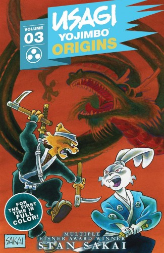 USAGI YOJIMBO ORIGINS VOLUME 3 DRAGON BELLOW CONSPIRACY GRAPHIC NOVEL