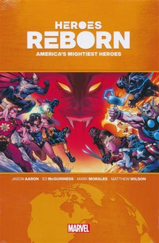 HEROES REBORN AMERICAS MIGHTIEST HEROES OMNIBUS HARDCOVER MCGUINNESS COVER