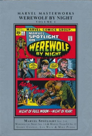 MARVEL MASTERWORKS WEREWOLF BY NIGHT VOLUME 1 HARDCOVER