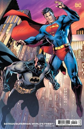 BATMAN SUPERMAN WORLDS FINEST #1 (2022 SERIES) COVER B JIM LEE CARD STOCK VARIANT