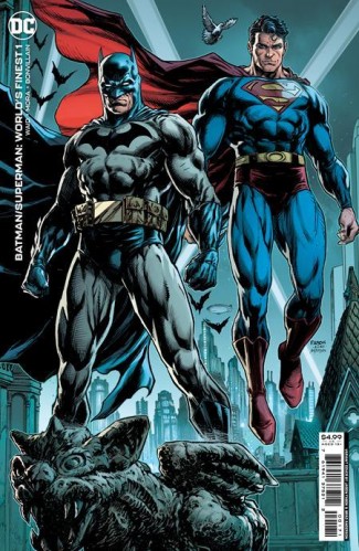 BATMAN SUPERMAN WORLDS FINEST #1 (2022 SERIES) COVER D JASON FABOK CARD STOCK VARIANT