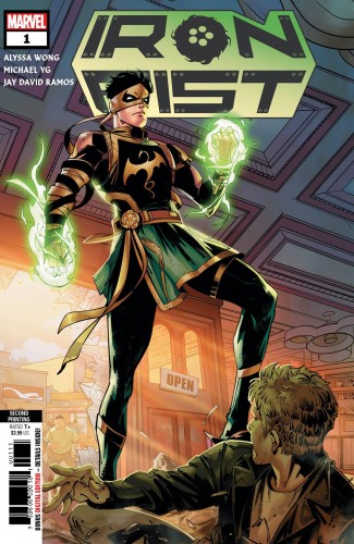 IRON FIST #1 (2022 SERIES) 2ND PRINTING