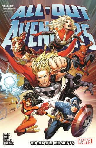 ALL-OUT AVENGERS TEACHABLE MOMENTS GRAPHIC NOVEL