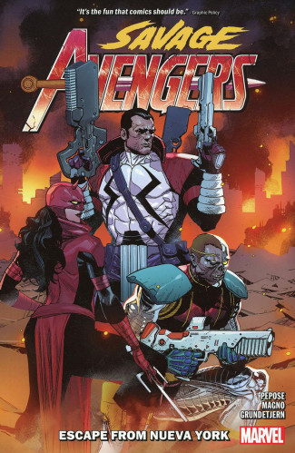 SAVAGE AVENGERS VOLUME 2 ESCAPE FROM NUEVA YORK GRAPHIC NOVEL