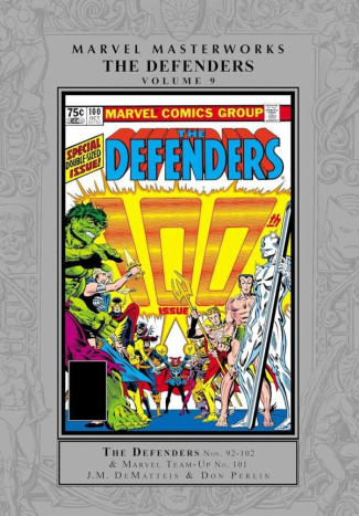 MARVEL MASTERWORKS DEFENDERS VOLUME 9 HARDCOVER