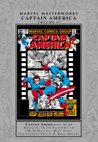 MARVEL MASTERWORKS CAPTAIN AMERICA VOLUME 17 HARDCOVER