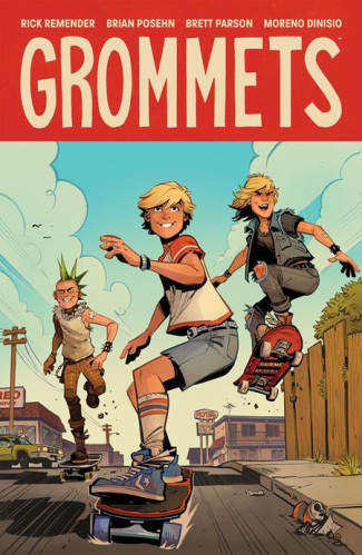 GROMMETS GRAPHIC NOVEL BRETT PARSON COVER A