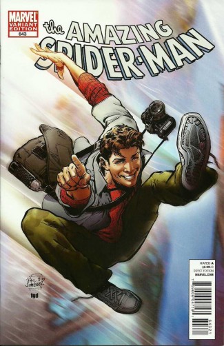 AMAZING SPIDER-MAN #643 (1999 SERIES) PHIL JIMENEZ 1 IN 20 INCENTIVE