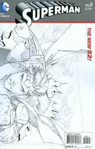 SUPERMAN #0 (2011 SERIES) ROCAFORT 1 IN 25 INCENTIVE VARIANT