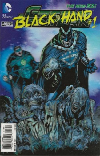 GREEN LANTERN #23.3 BLACK HAND (2011 SERIES - 3D MOTION VARIANT)