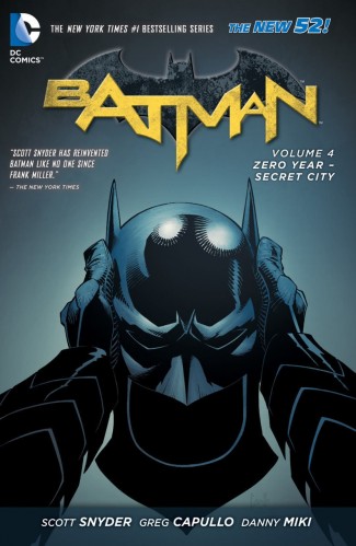 BATMAN VOLUME 4 ZERO YEAR SECRET CITY GRAPHIC NOVEL