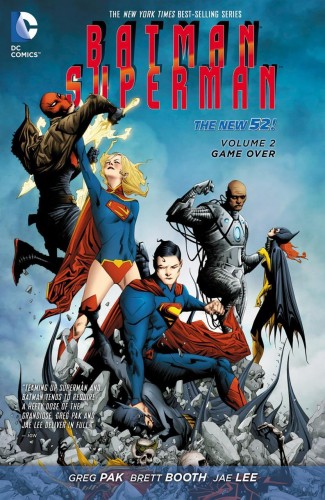 BATMAN SUPERMAN VOLUME 2 GAME OVER HARDCOVER