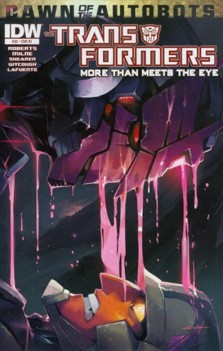 TRANSFORMERS MORE THAN MEETS THE EYE #33 1 IN 10 INCENTIVE VARIANT COVER