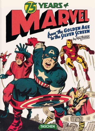 75 YEARS OF MARVEL GOLDEN AGE TO SILVER SCREEN OVERSIZED HARDCOVER