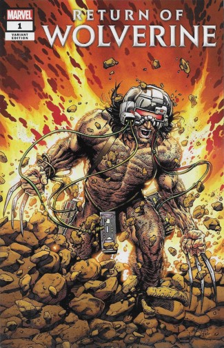 RETURN OF WOLVERINE #1 MCNIVEN WEAPON X COSTUME VARIANT