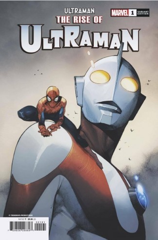 RISE OF ULTRAMAN #1 COIPEL SPIDER-MAN VARIANT COVER